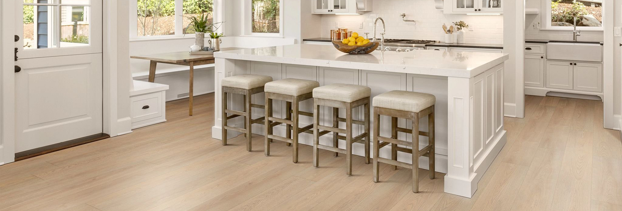 Kitchen on hardwood - Kimple Carpet, LLC in Gettysburg